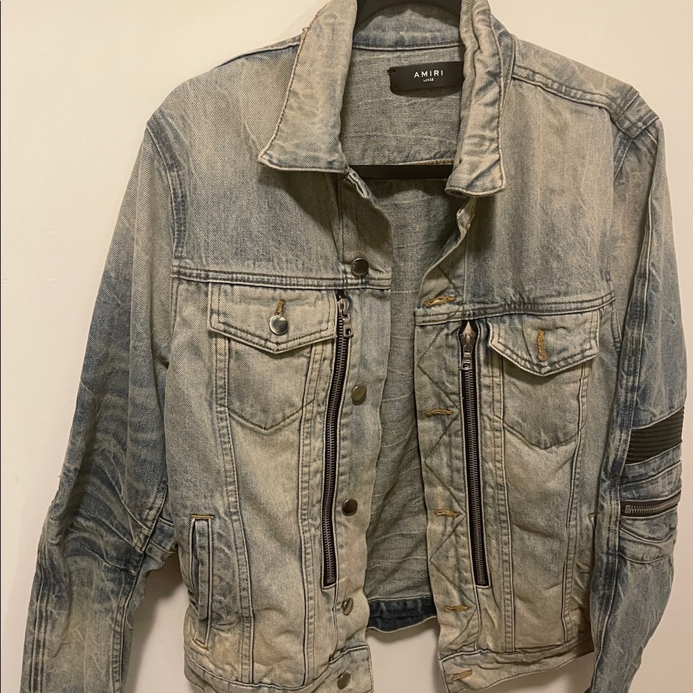 AMIRI Jean Jacket Large